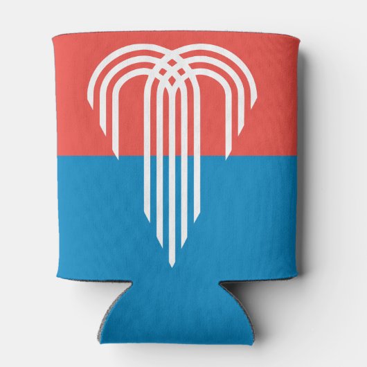 ミズーリ州カンザスシティー州旗 缶クーラー (裏面)