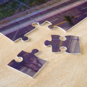 ミズーリ州カンザスシティー、サンセットでのLiberty Memorial ジグソーパズル (側面)