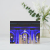 ミズーリ州カンザスシティー、ブルーのユニオン駅 ポストカード (スタンド正面)