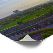 ミズーリ州カンザスシティー、リバティー・メモリアル夕べ ポスター (角)