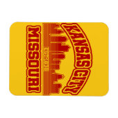 ミズーリ州カンザスシティ マグネット (横)