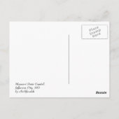 ミズーリ州キャピトル ポストカード (裏面)