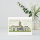 ミズーリ州ジェファーソン市の首都建物 ポストカード (スタンド正面)