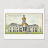 ミズーリ州ジェファーソン市の首都建物 ポストカード (正面)