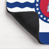 ミズーリ州ジェファーソン市旗 マウスパッド (コーナー)