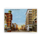 ミズーリ州ジョプリンのメインヴィンテージ マグネット (横)