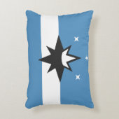 ミズーリ州スプリングフィールド国旗 アクセントクッション (正面(垂直))