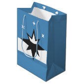 ミズーリ州スプリングフィールド国旗 ミディアムペーパーバッグ (正面アングル)