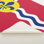 ミズーリ州セントルイス国旗 シェルパブランケット (3/4)