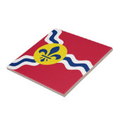 ミズーリ州セントルイス国旗 タイル (側面)