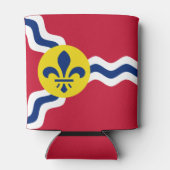 ミズーリ州セントルイス国旗 缶クーラー (裏面)