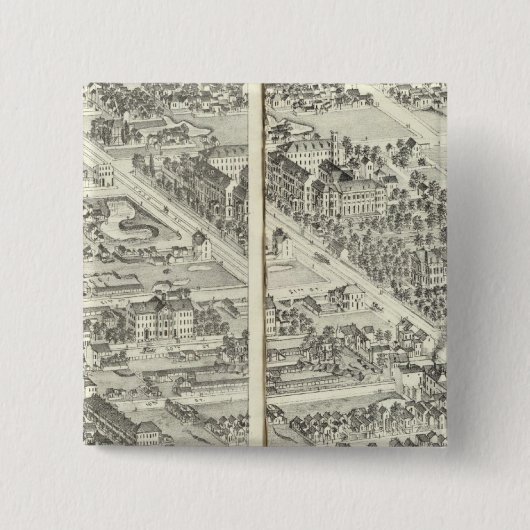 ミズーリ州セントルイス14 缶バッジ (正面)