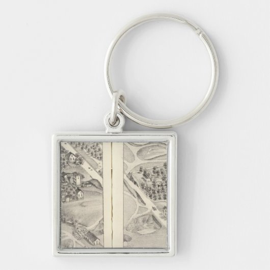 ミズーリ州セントルイス18 キーホルダー (正面)