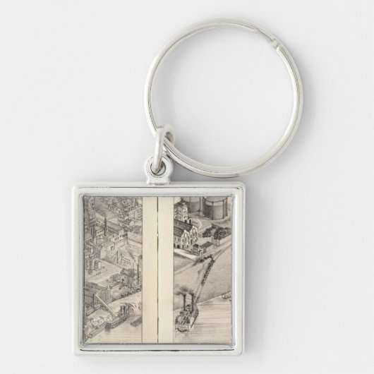 ミズーリ州セントルイス2 キーホルダー (正面)