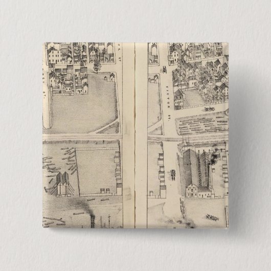 ミズーリ州セントルイス7 缶バッジ (正面)