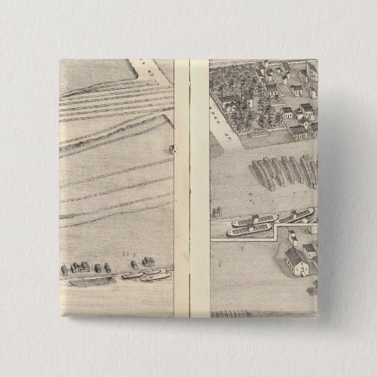 ミズーリ州セントルイス8 缶バッジ (正面)