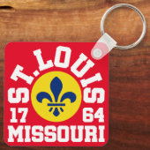 ミズーリ州セントルイス キーホルダー (裏面)