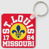ミズーリ州セントルイス キーホルダー (裏面)