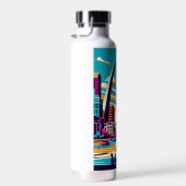 ミズーリ州セントルイス |ゲートウェイアーチパーソナライズされた ウォーターボトル (右面)