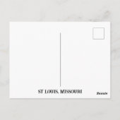 ミズーリ州セントルイス |ゲートウェイアーチ ポストカード (裏面)