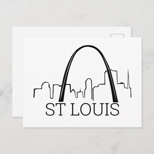 ミズーリ州セントルイス ポストカード (正面/裏面)