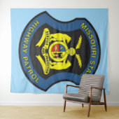 ミズーリ州ハイウェイパトロール タペストリー (インサイチュ(横))