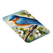 ミズーリ州バードイースタンブルーバード マグネット (右側)