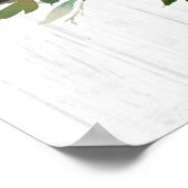 ミズーリ州パーソナライズされたユアホームシティ素朴 ポスター (角)