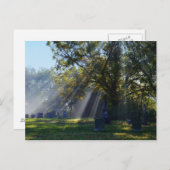 ミズーリ州フォートオサージュにある歴史的なシブリー墓地 ポストカード (正面/裏面)