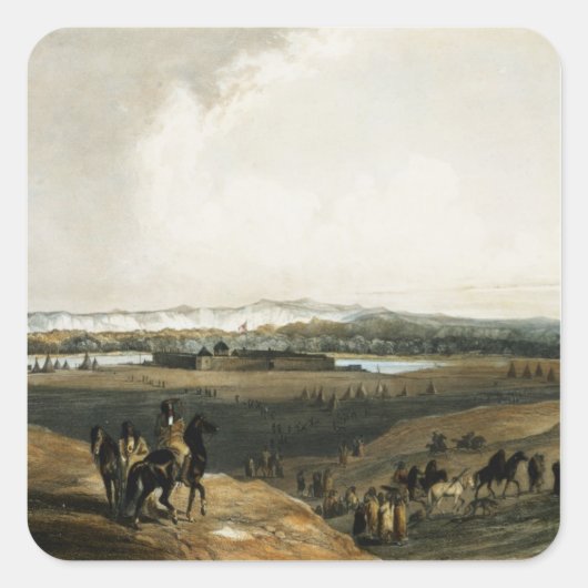 ミズーリ州フォート・ユニオン、プレート28ボリューム2から スクエアシール (正面)