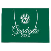 ミズーリ州北部州卒業 ラージペーパーバッグ (正面)