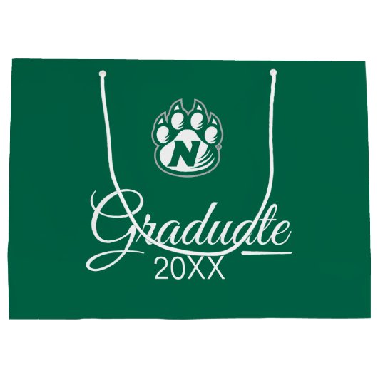 ミズーリ州北部州卒業 ラージペーパーバッグ (裏面)