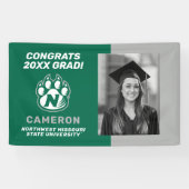 ミズーリ州北部州卒業 横断幕 (横)