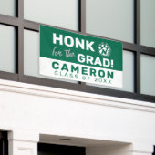 ミズーリ州北部州卒業 横断幕 (ビルの外側)