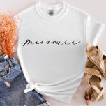 ミズーリ州女子Tシャツ Tシャツ<br><div class="desc">毎日新しいデザインを追加！</div>