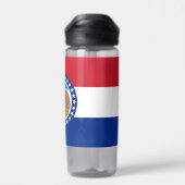 ミズーリ州旗を持つウォーターボトル ウォーターボトル (背面)