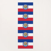 ミズーリ州旗を持つ愛国的なヨガマット ヨガマット (裏面)