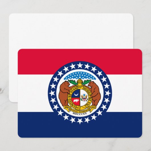 ミズーリ州旗デザイン (正面/裏面)