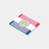 ミズーリ州旗デザイン ポストイット (アングル)