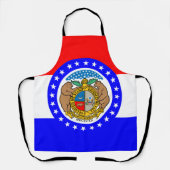 ミズーリ州旗 エプロン (正面)