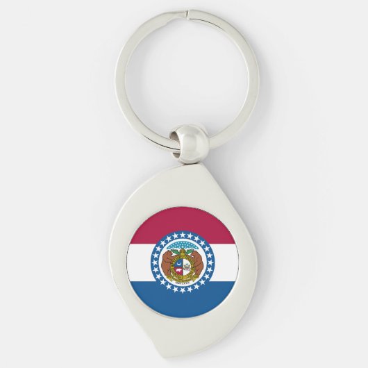 ミズーリ州旗 キーホルダー (正面)