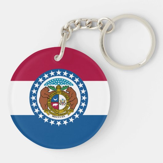 ミズーリ州旗 キーホルダー (裏面)