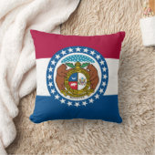 ミズーリ州旗 クッション (ブランケット)