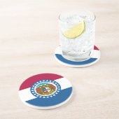 ミズーリ州旗 コースター (側面)