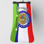 ミズーリ州旗 ゴルフヘッドカバー (回転90)