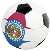 ミズーリ州旗 サッカーボール (3/4)