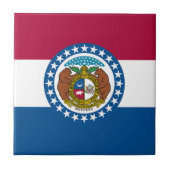 ミズーリ州旗 タイル (正面)