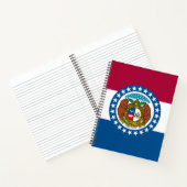 ミズーリ州旗 ノートブック (内部)