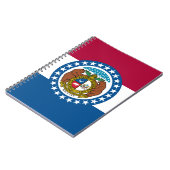 ミズーリ州旗 ノートブック (左側)