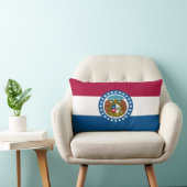 ミズーリ州旗 ランバークッション (椅子)